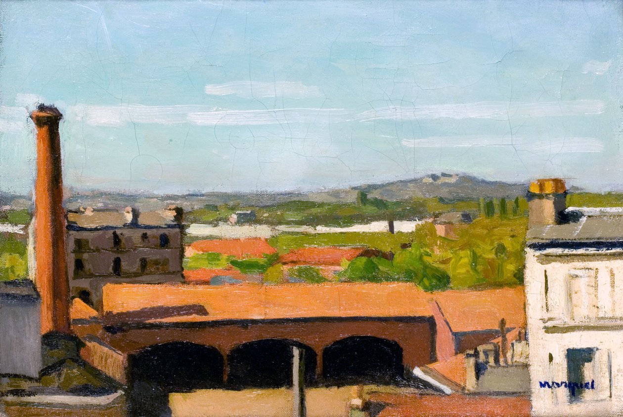 Röda taken av Albert Marquet