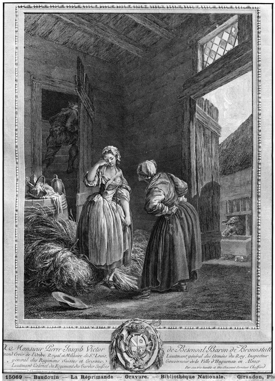 Tillrättavisningen av Pierre Antoine Baudouin