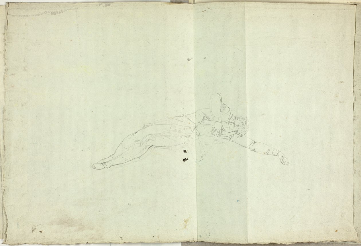 Ung man dansar av Pierre Antoine Mongin