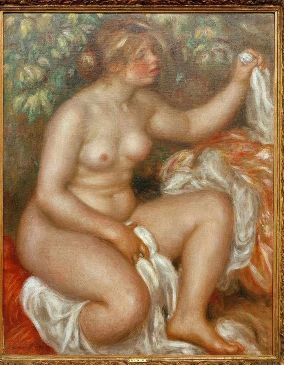 Efter badet av Pierre Auguste Renoir