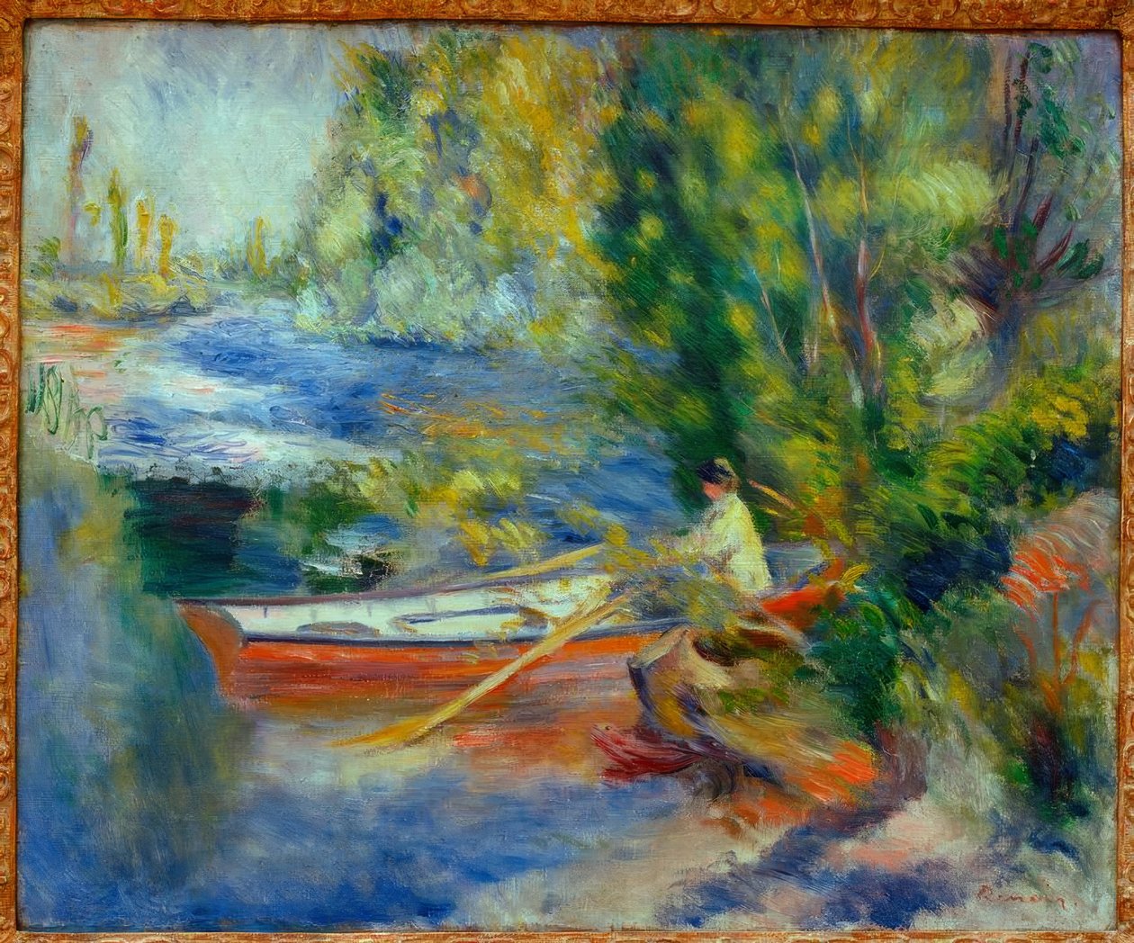 Vid vattenbrynet av Pierre Auguste Renoir