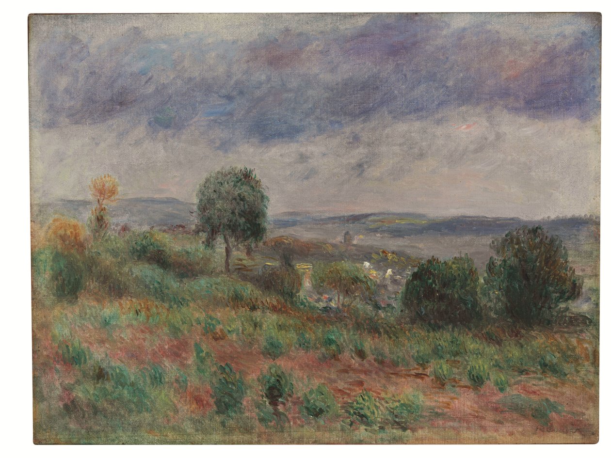 Auvers-sur-Oise, ca. 1901 (olja på duk) av Pierre Auguste Renoir