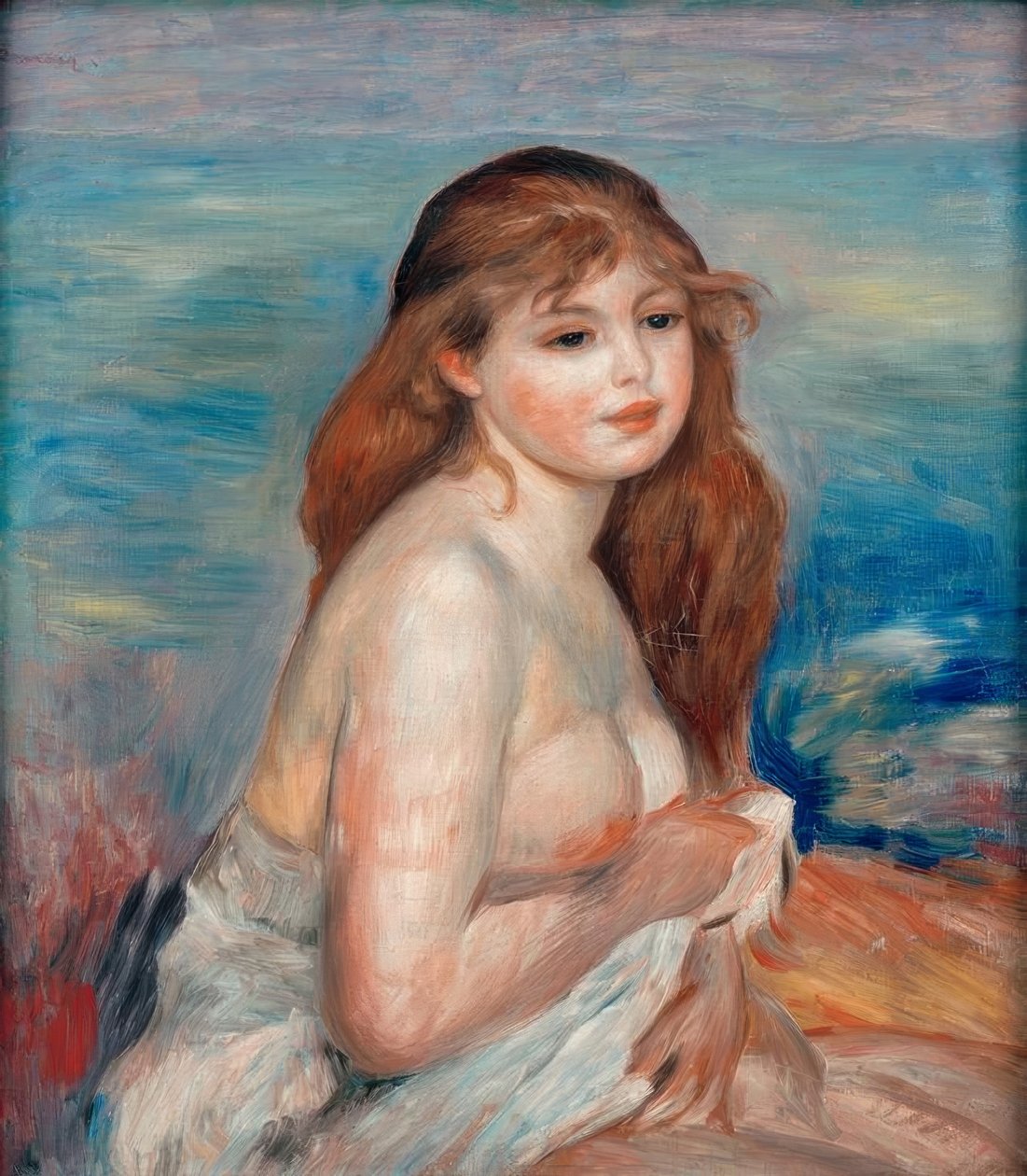 Baigneuse av Pierre-Auguste Renoir