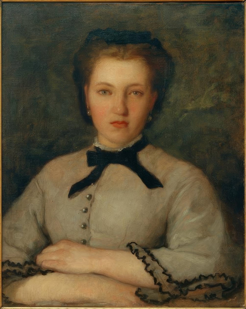 Porträtt av Marie-Zélie Laporte av Pierre Auguste Renoir
