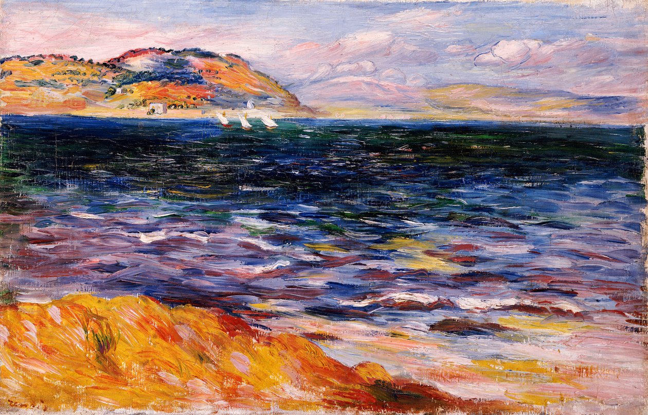 Bordighera, ca 1888 av Pierre Auguste Renoir