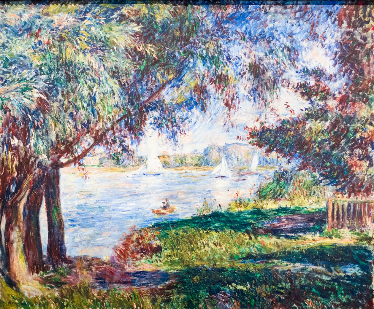 Bougival, ca 1888 (olja på duk) av Pierre Auguste Renoir
