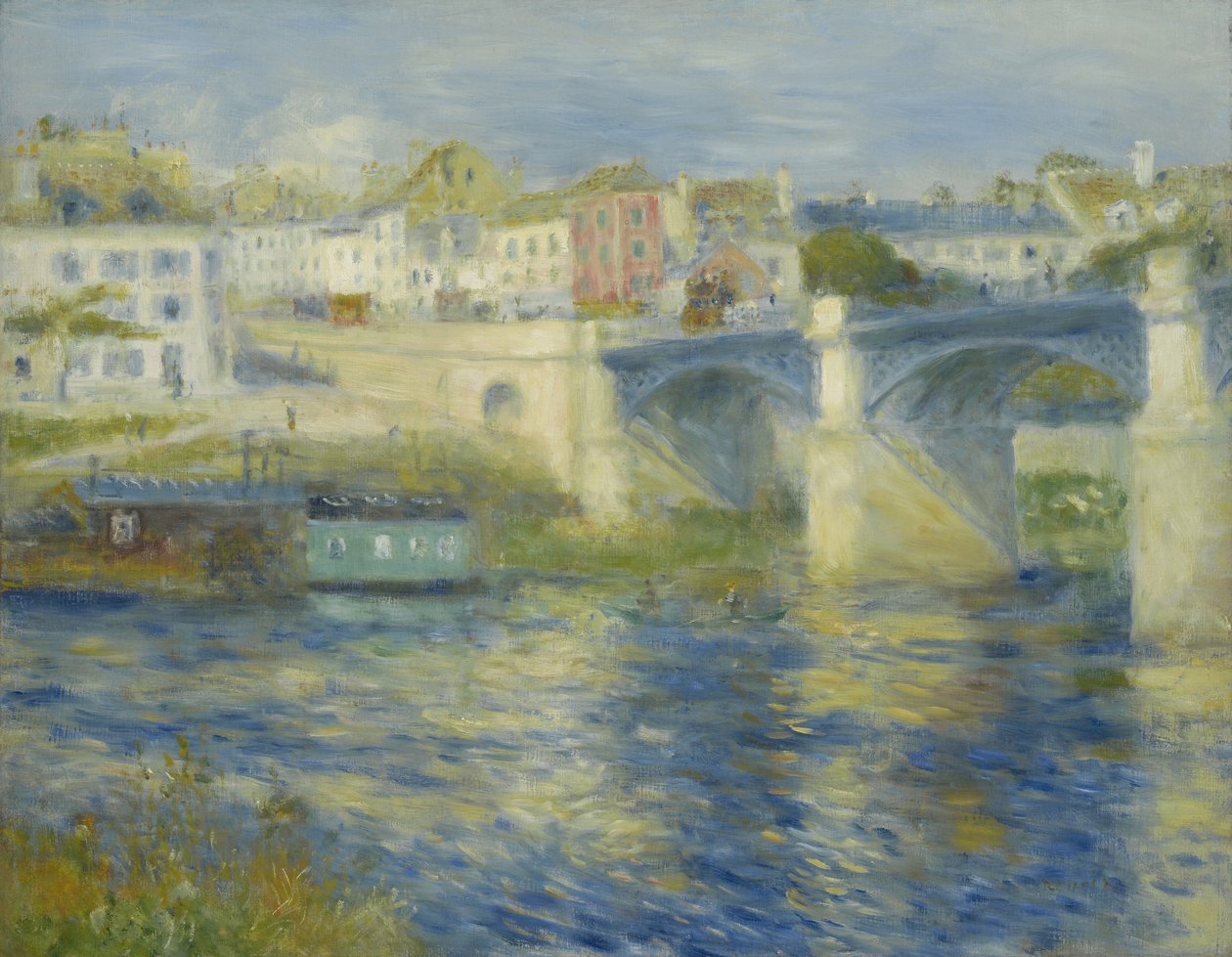 Bridge at Chatou, ca 1875 (olja på duk) av Pierre Auguste Renoir