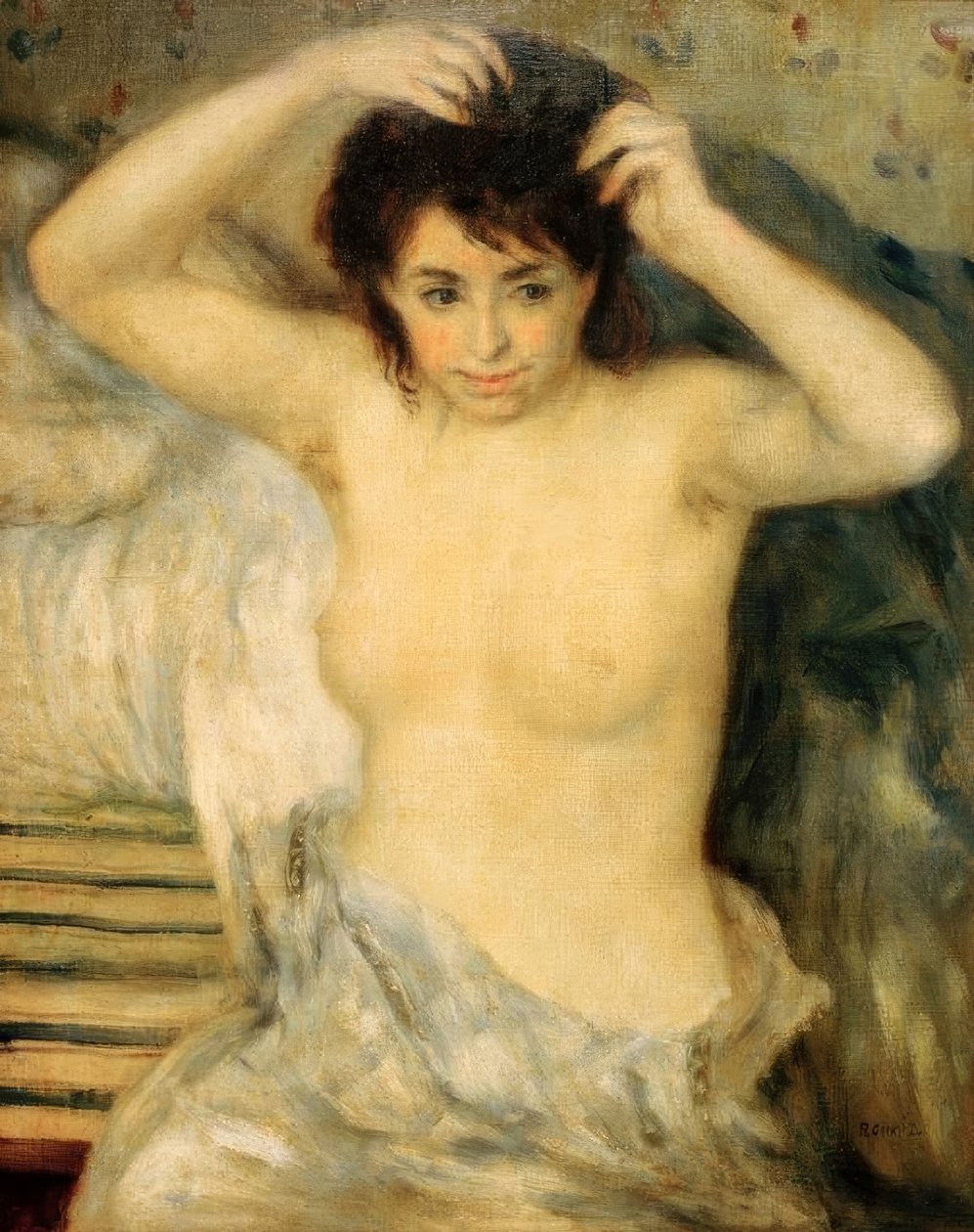 Kvinnlig byst av Pierre Auguste Renoir