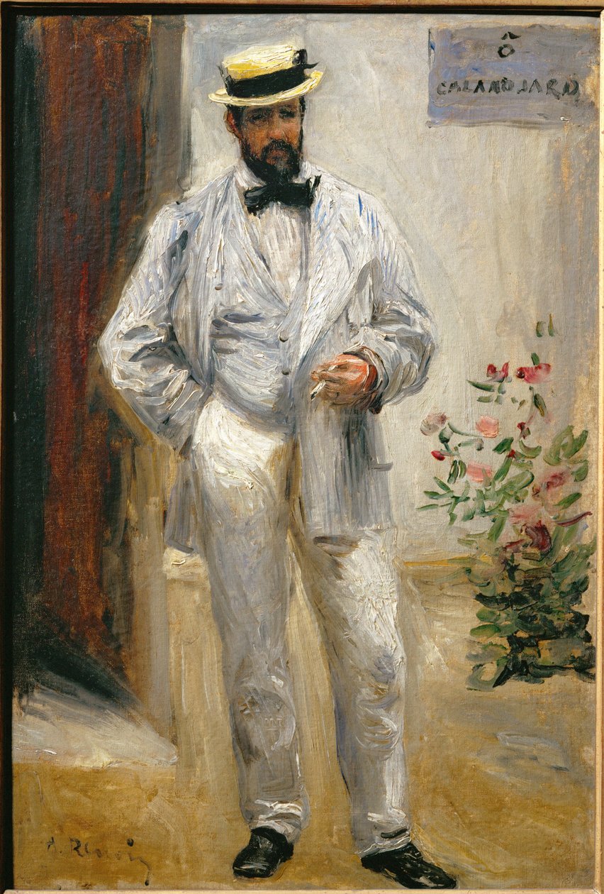 Charles Le Coeur (olja på duk) av Pierre Auguste Renoir