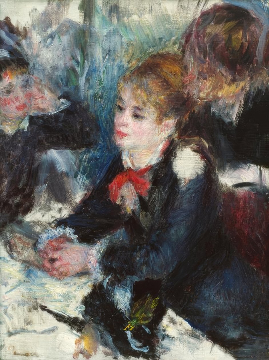 Hos malaren av Pierre Auguste Renoir