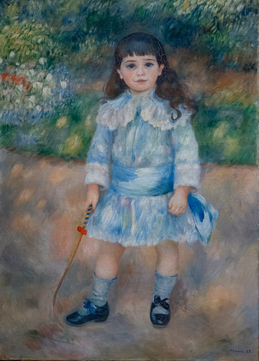 Barn med en piska av Pierre Auguste Renoir