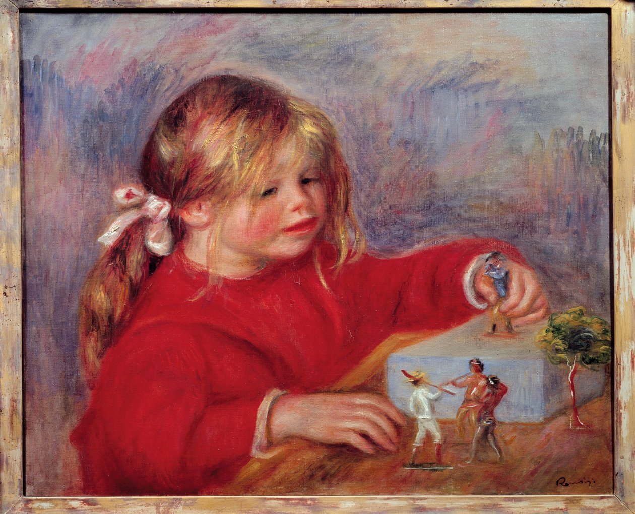 Claude Renoir spelar av Pierre Auguste Renoir