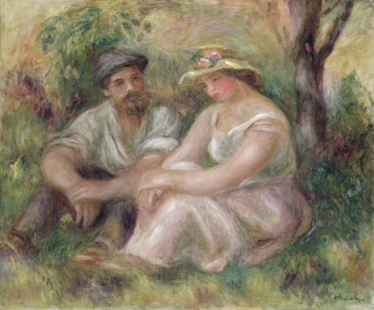 Samtal av Pierre Auguste Renoir