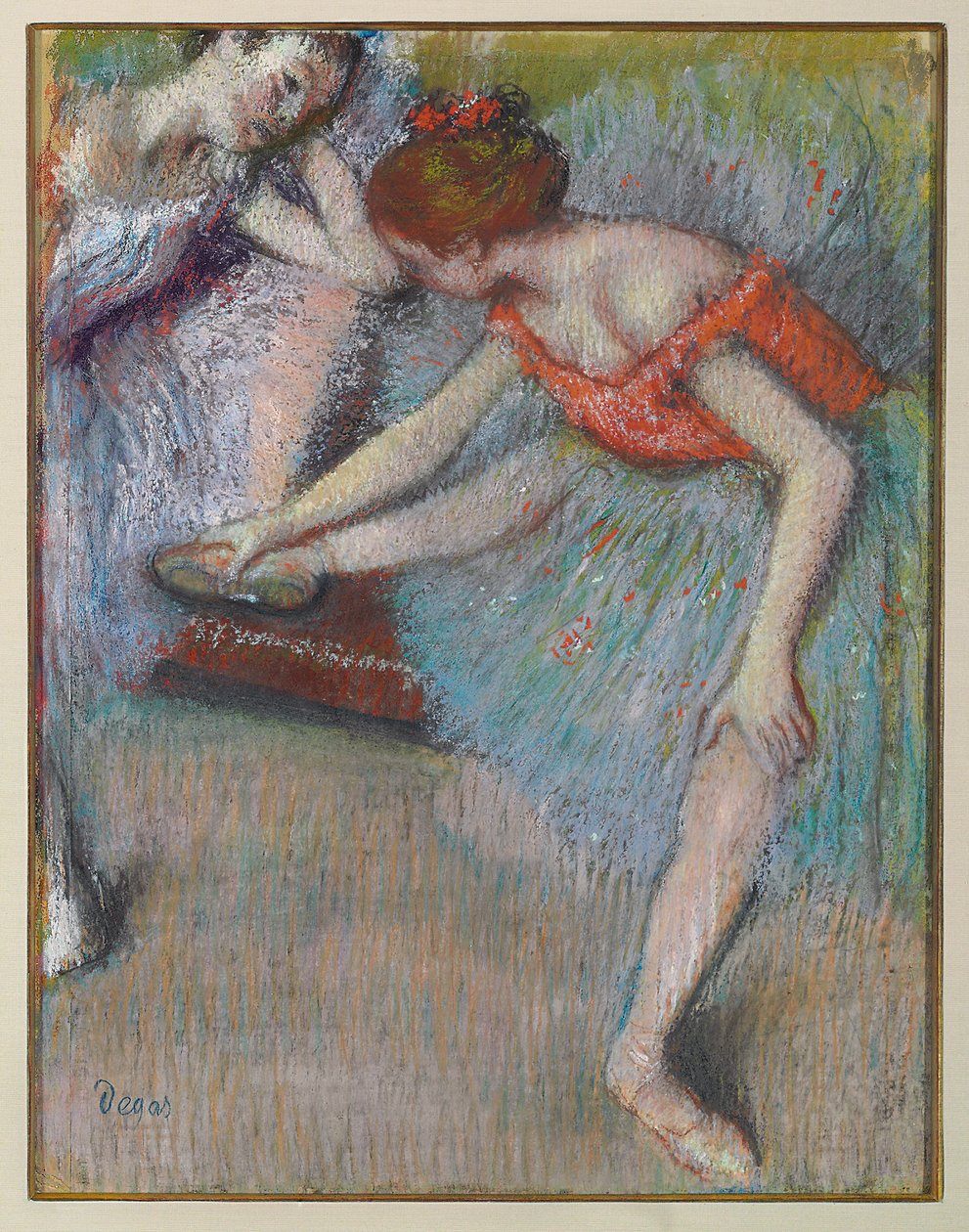 Dansare, c. 1896 (pastell på papper) av Pierre Auguste Renoir