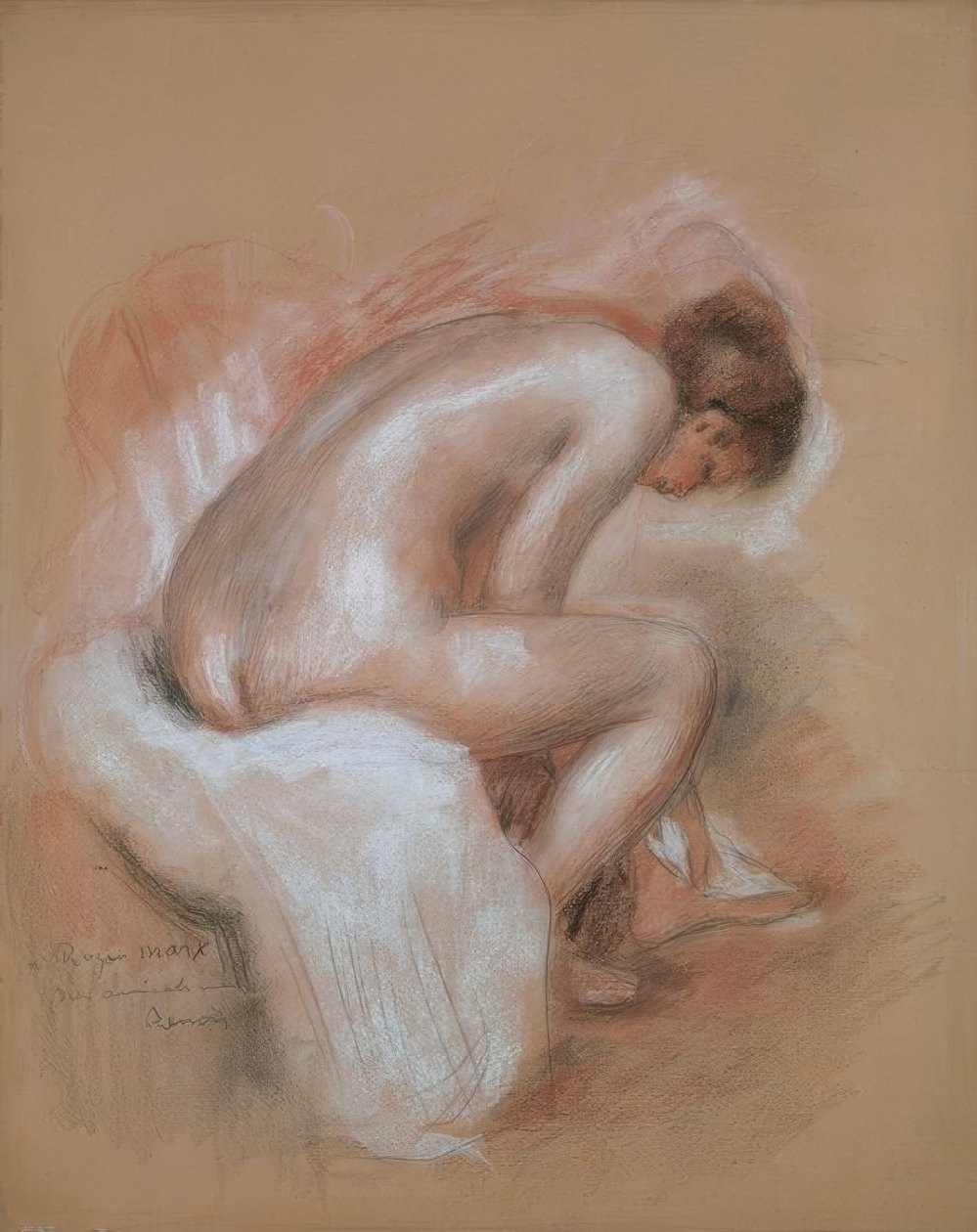 Toaletten av Pierre Auguste Renoir