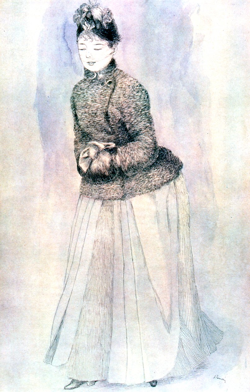 Kvinnlig figur, 1900-talet av Pierre Auguste Renoir