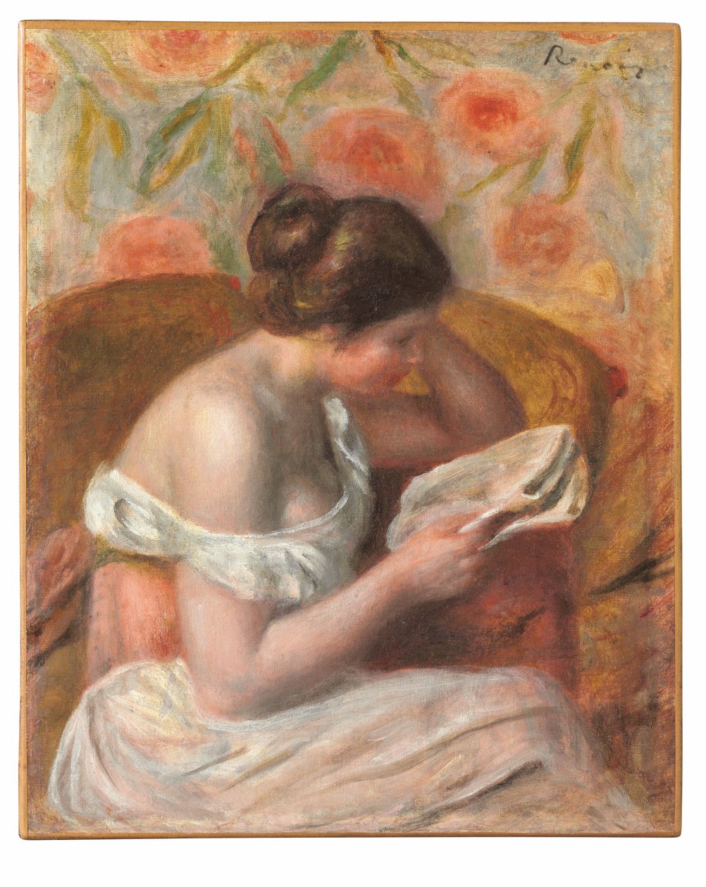読書する女性スウェーデン語 av Pierre Auguste Renoir