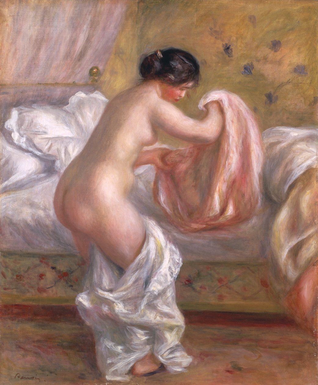 Gabrielle Arising, ca 1909 (olja på duk) av Pierre Auguste Renoir