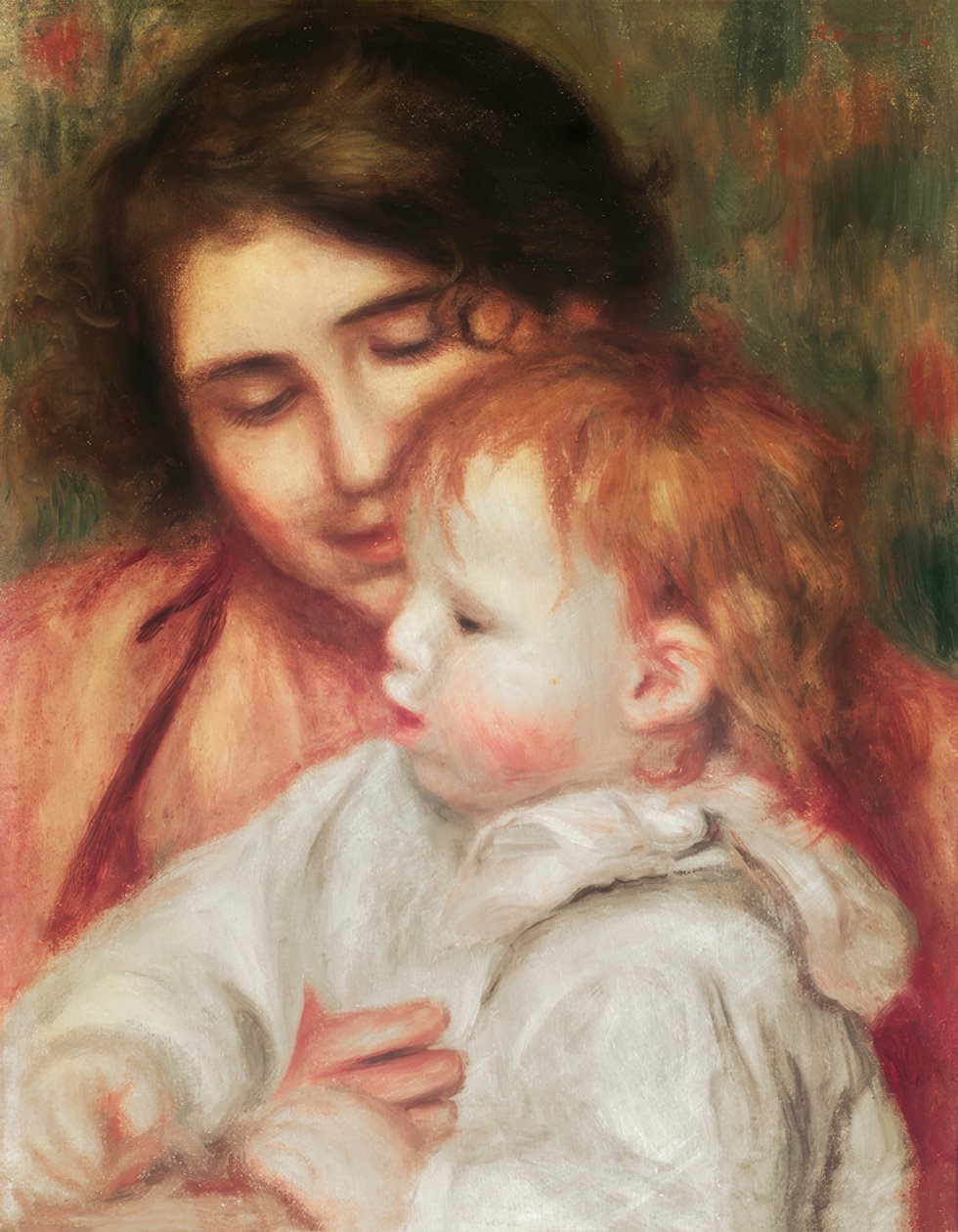 Gabrielle och Jean av Pierre Auguste Renoir