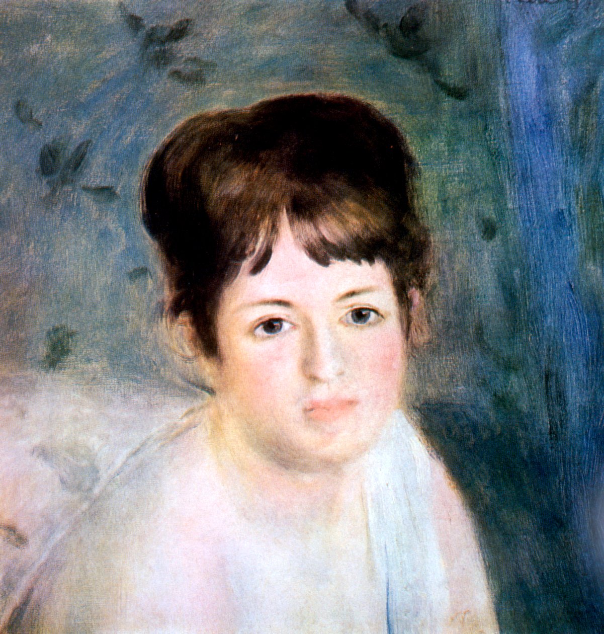 Chef för en kvinna, 1876 av Pierre Auguste Renoir