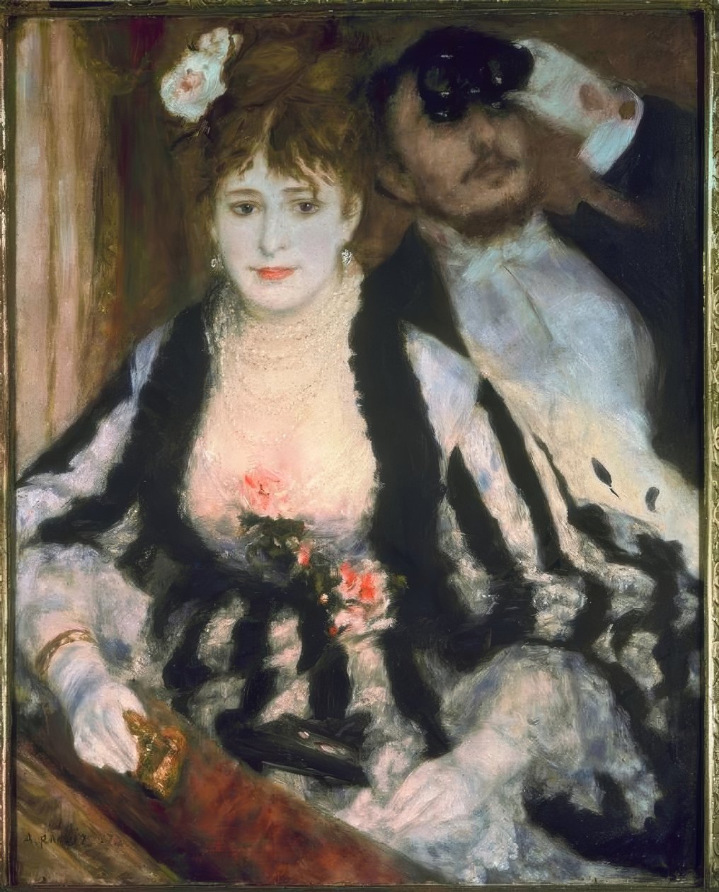 I teaterlådan av Pierre Auguste Renoir