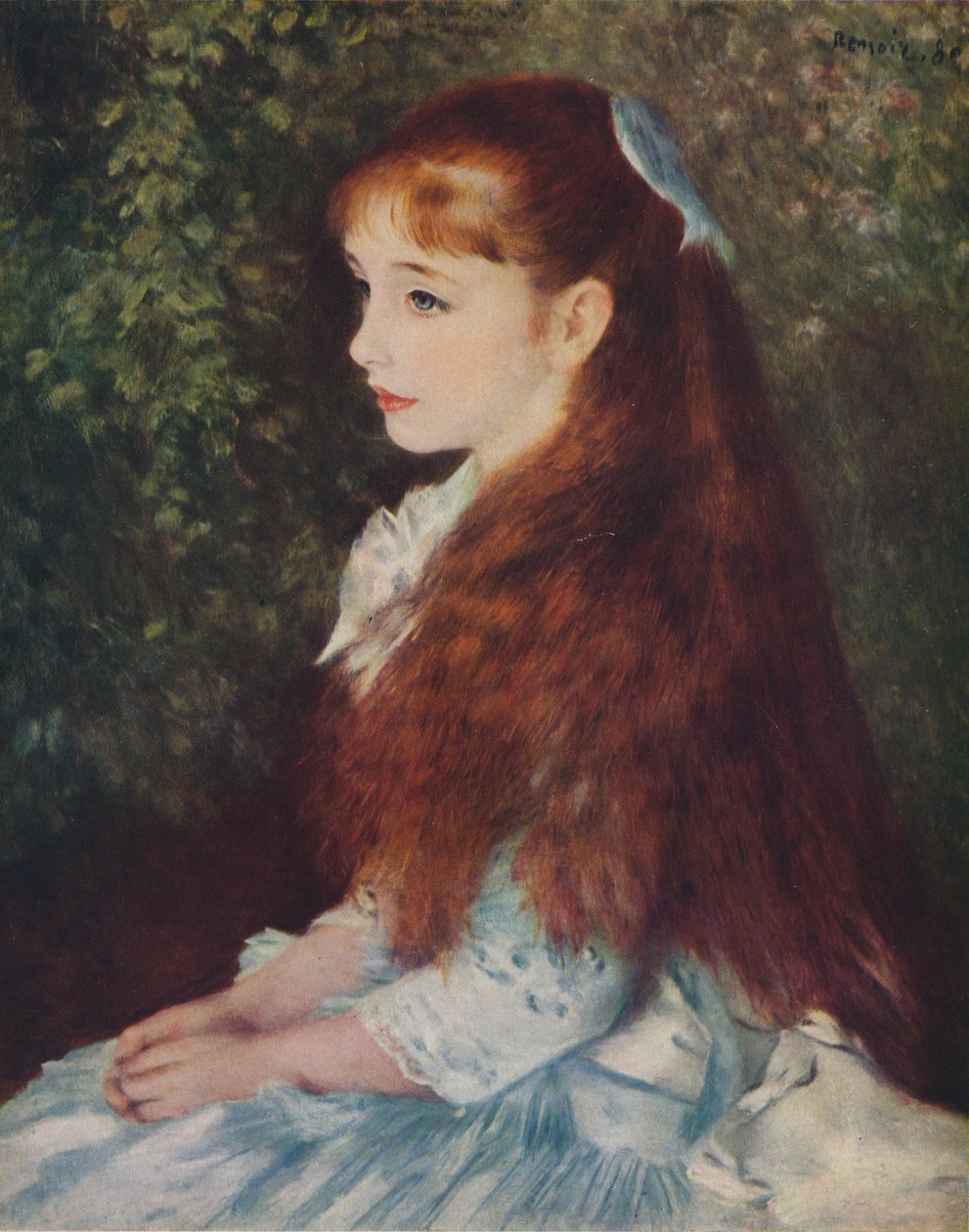 Irene Cahen dAnvers, 1872-1963, 1880, 1939 av Pierre Auguste Renoir