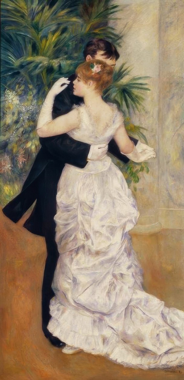 Dans i staden av Pierre Auguste Renoir