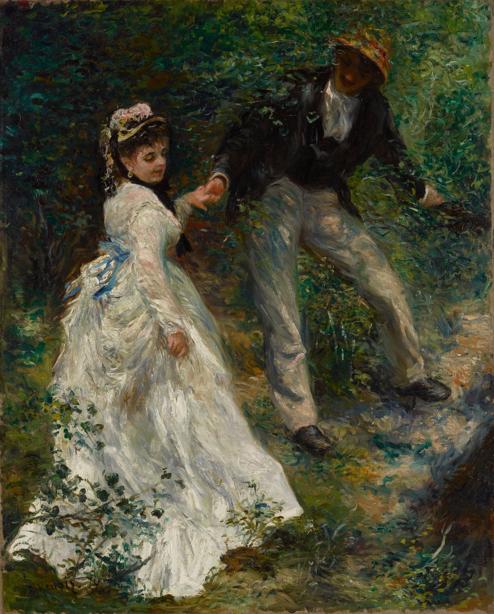La Promenade av Pierre Auguste Renoir