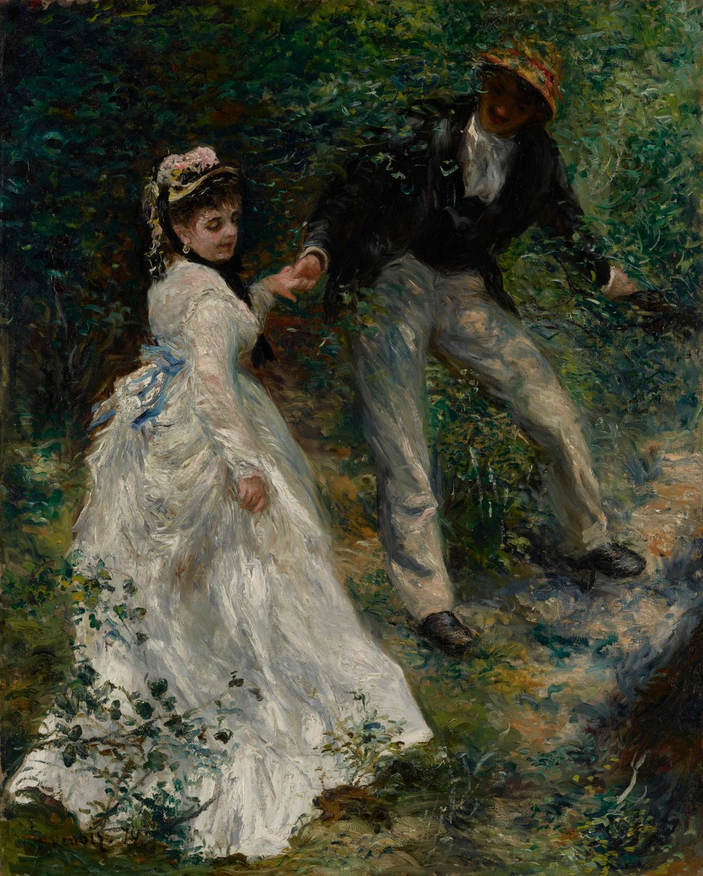 Gången av Pierre Auguste Renoir