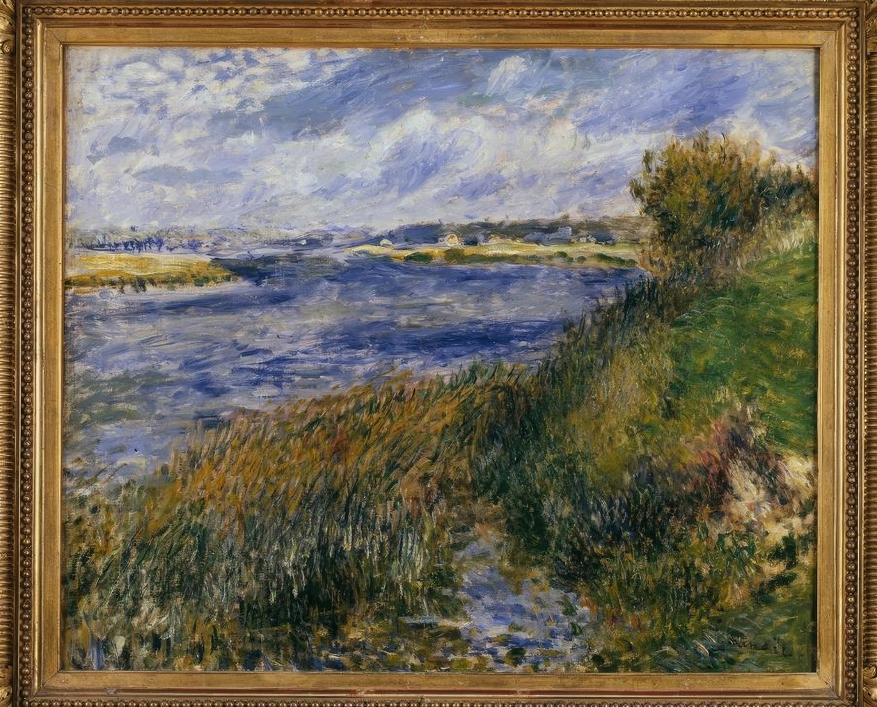 Seinen vid Champrosay av Pierre Auguste Renoir