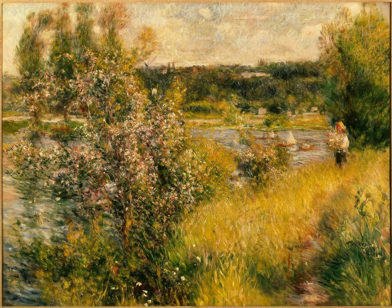 Seinen vid Chatou av Pierre Auguste Renoir