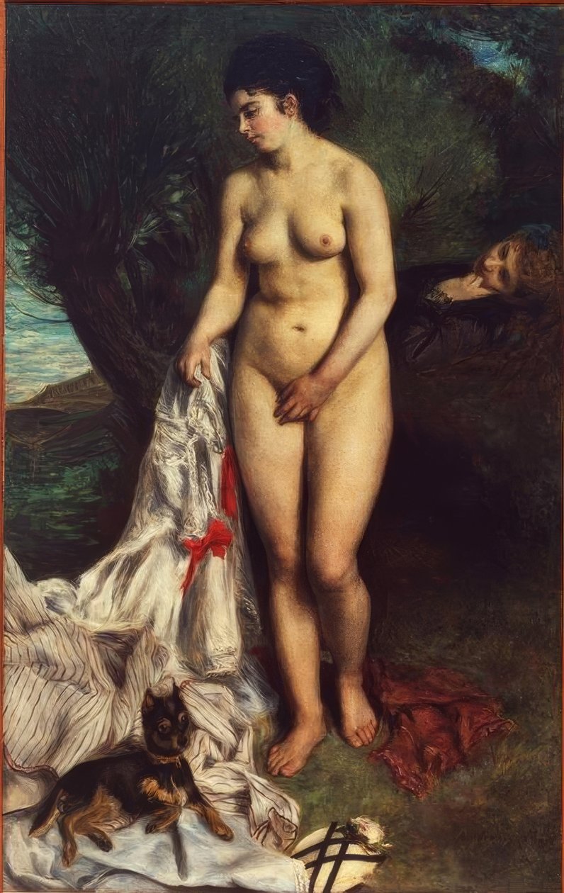 Badaren med gripen av Pierre Auguste Renoir