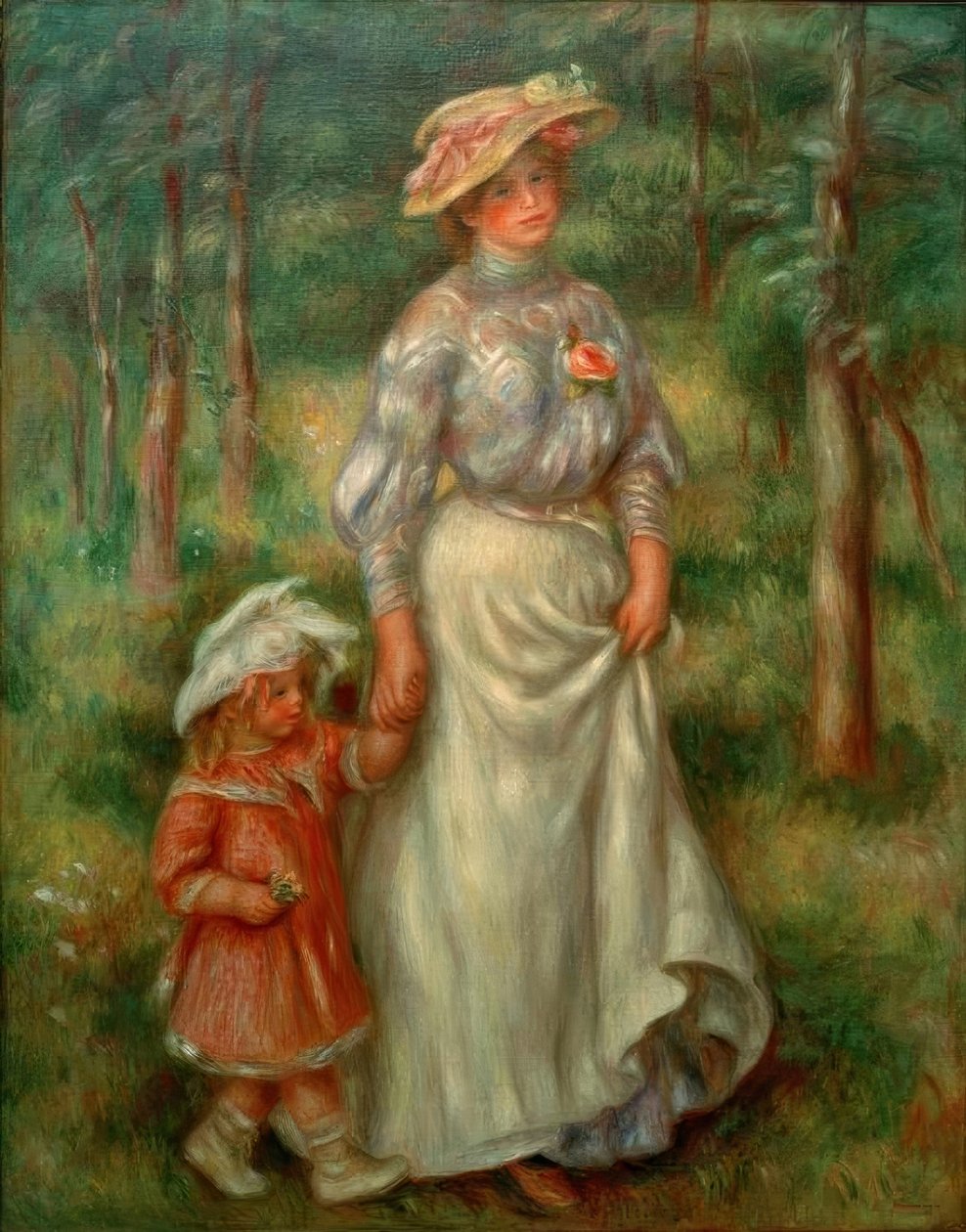 Gången av Pierre Auguste Renoir