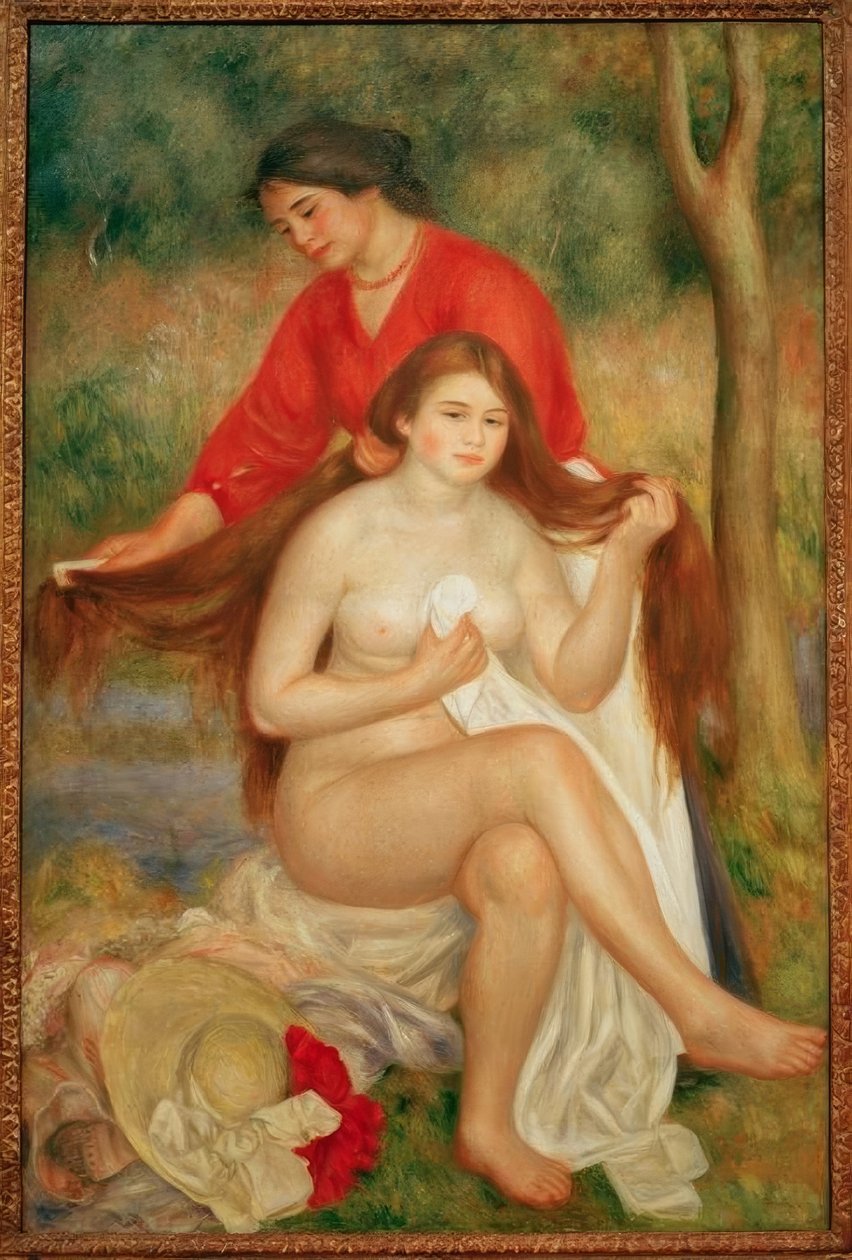Toaletten av Pierre Auguste Renoir