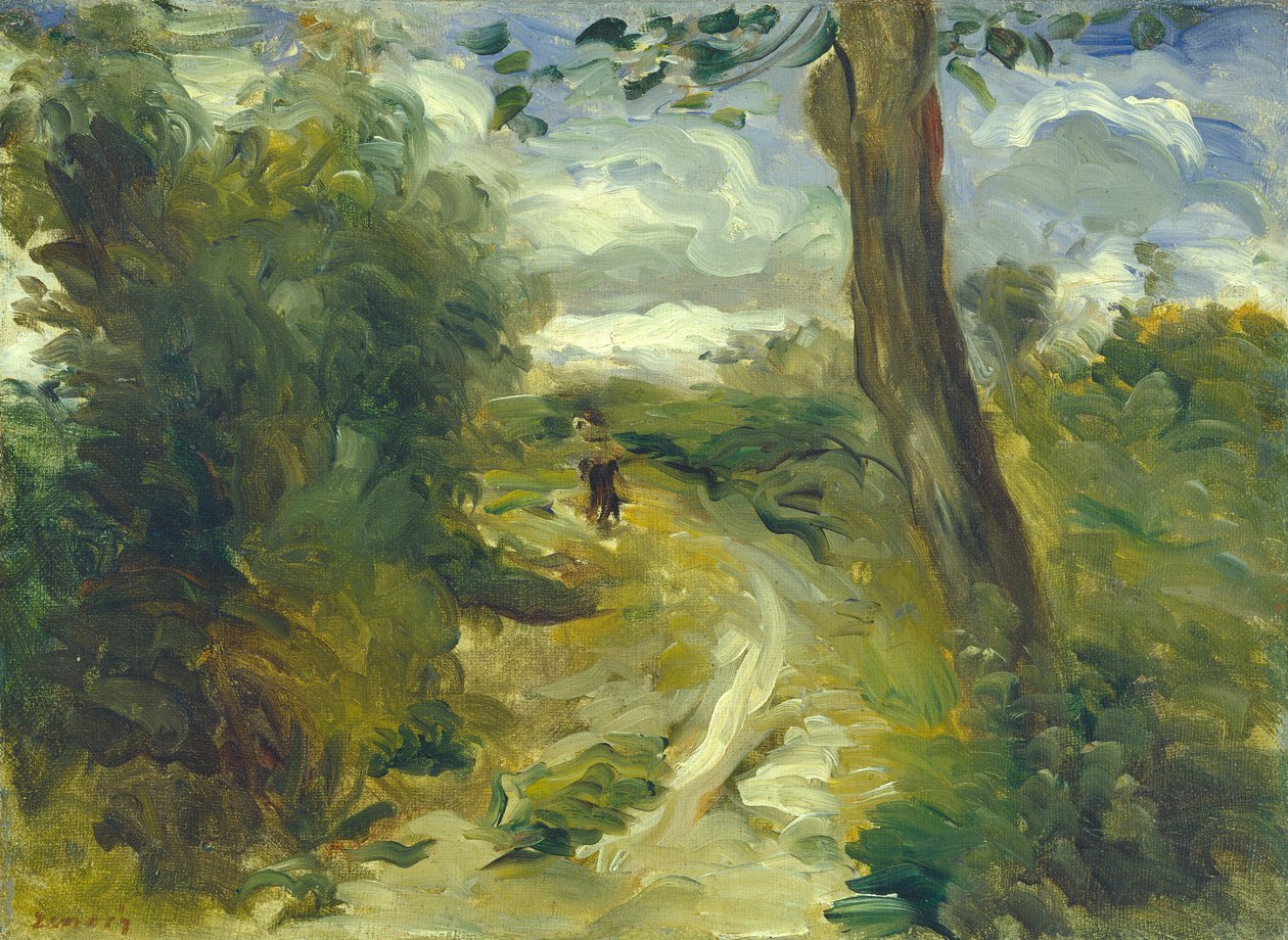 Landskap mellan stormar, 18741875. av Pierre Auguste Renoir