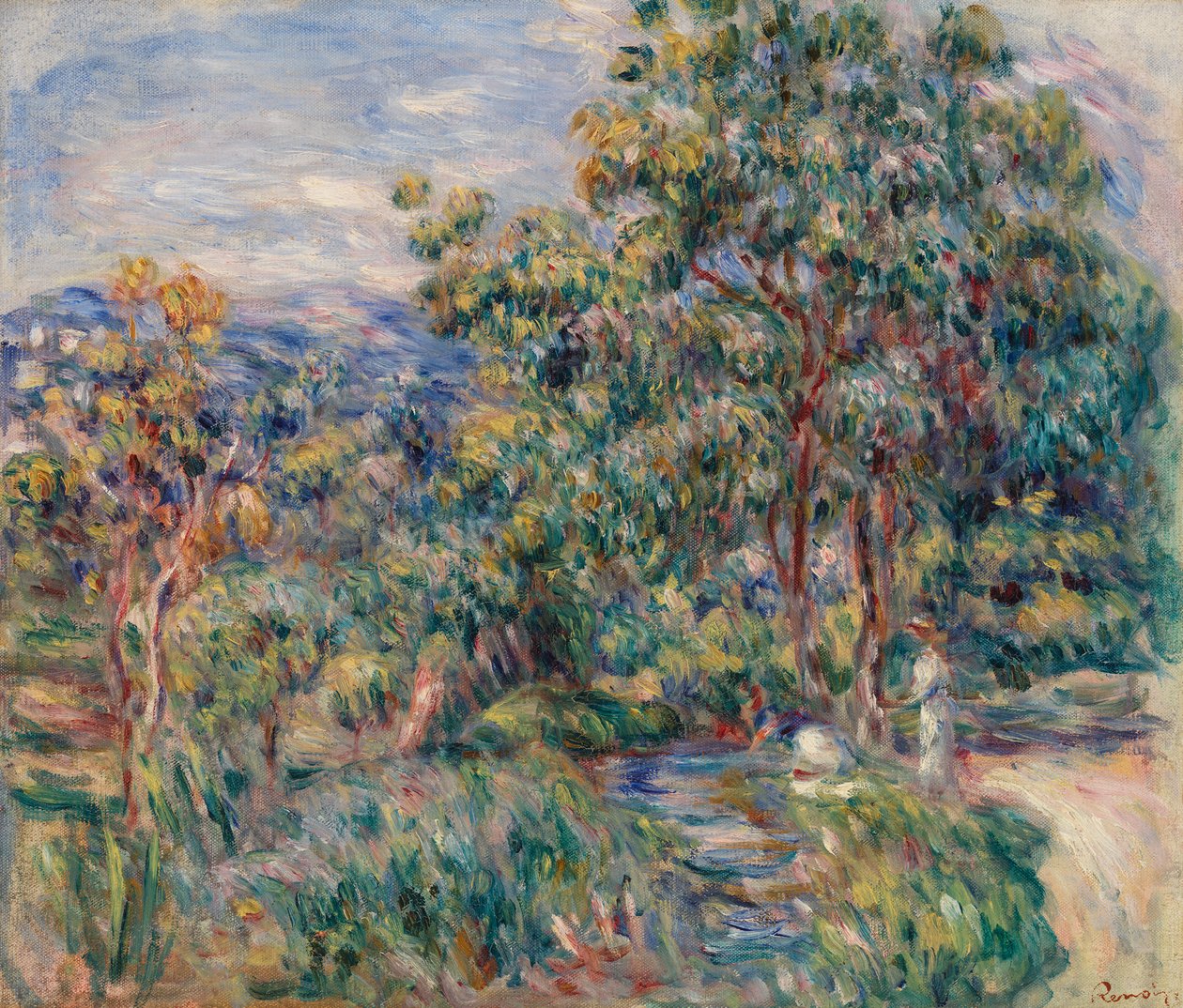 Via mun av Pierre Auguste Renoir