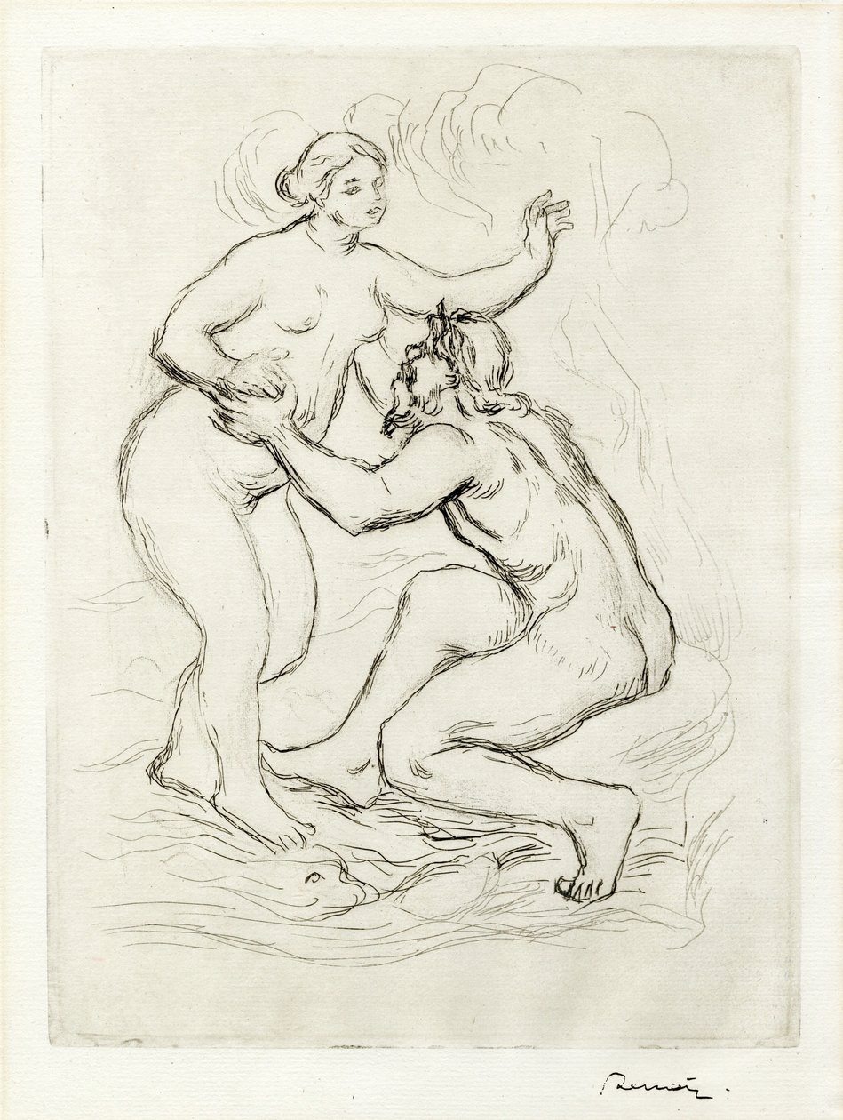 Le Fleuve Scamandre (floden Scamander) av Pierre Auguste Renoir