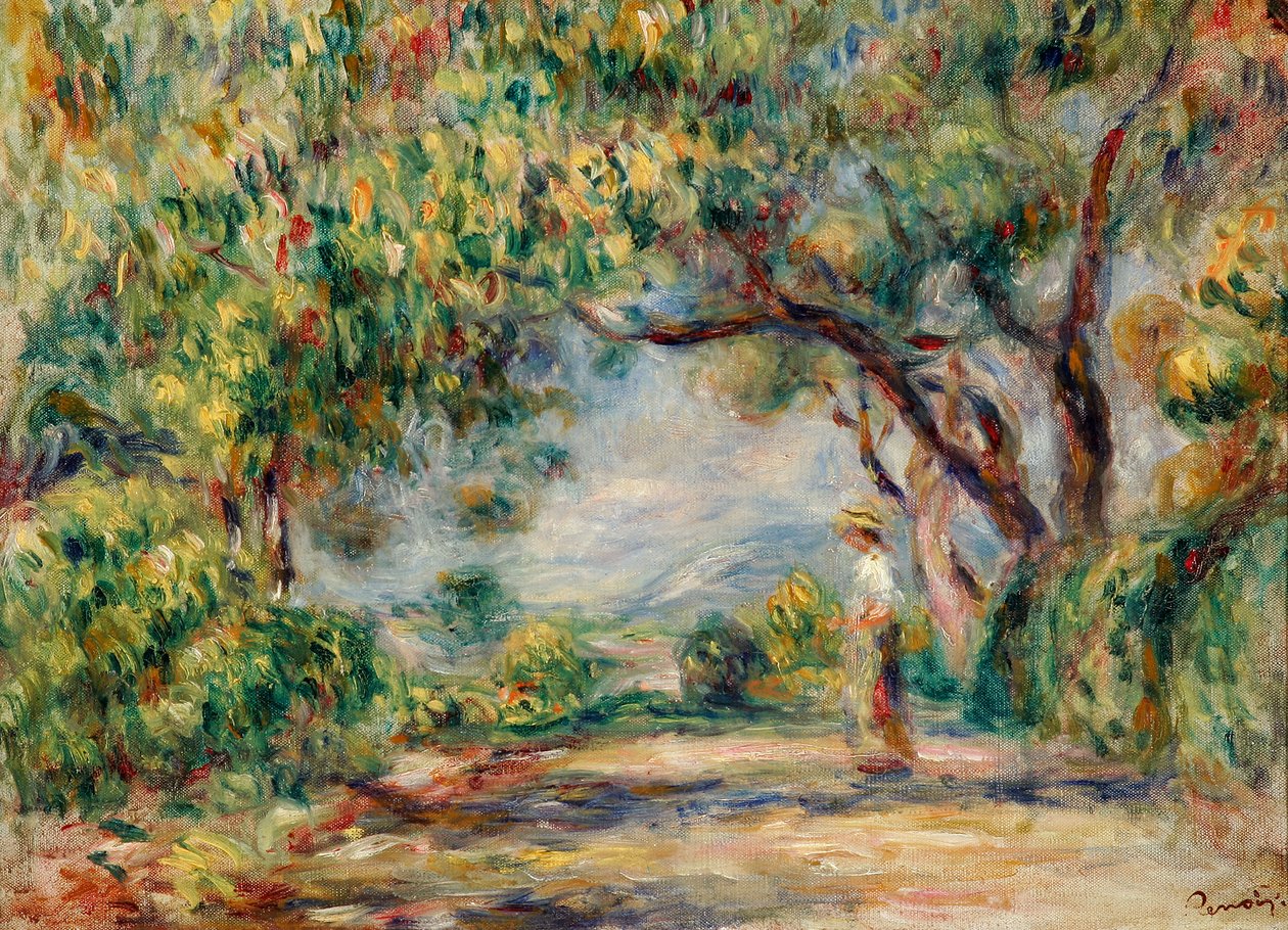 Les Collettes av Pierre Auguste Renoir