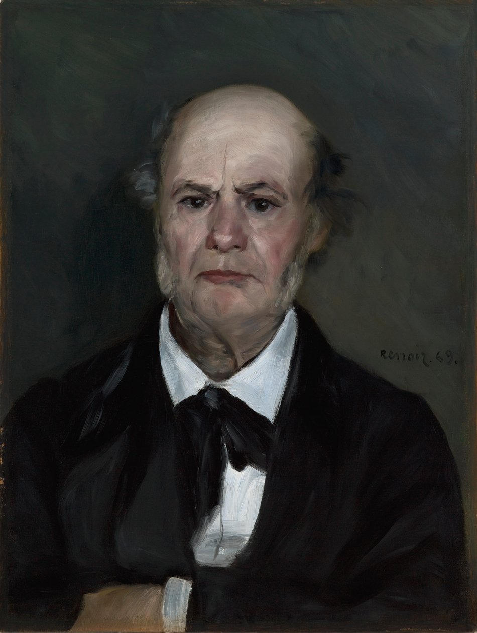 Léonard Renoir, Konstnärens far av Pierre Auguste Renoir