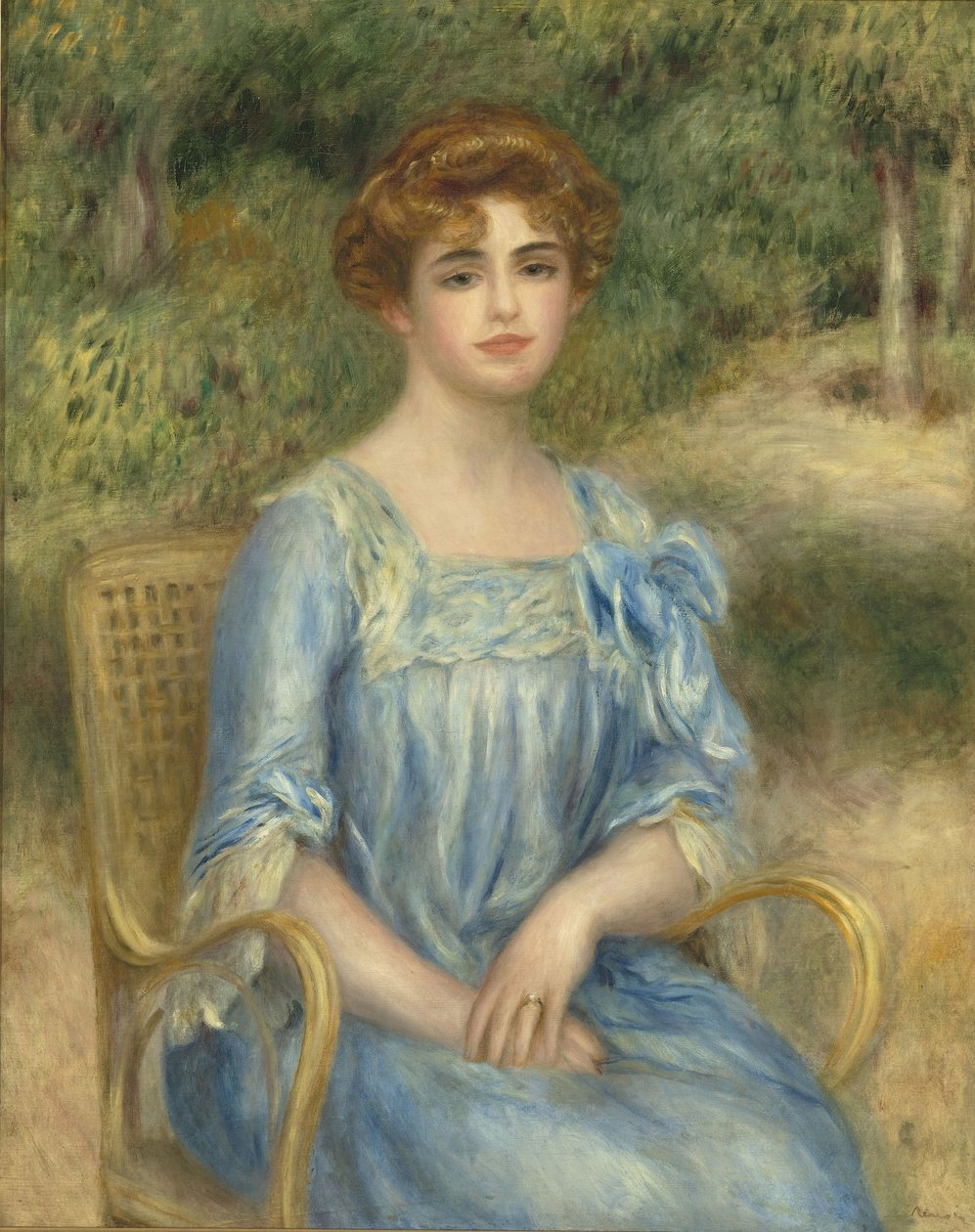 Madame Gaston Bernheim de Villers, född Suzanne Adler, 1901 av Pierre Auguste Renoir