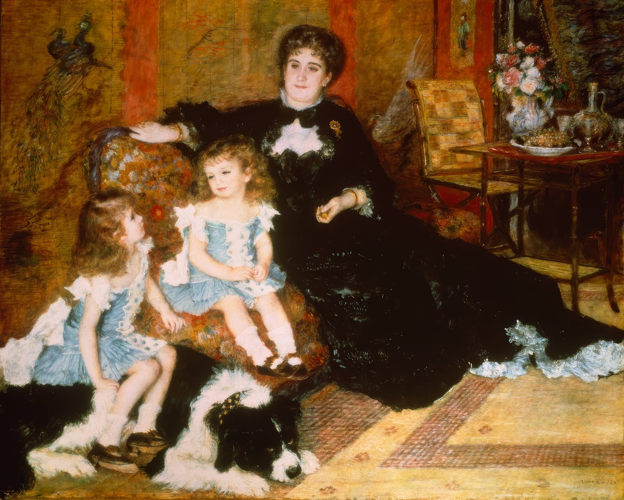 Madame Georges Charpentier och hennes barn av Pierre Auguste Renoir