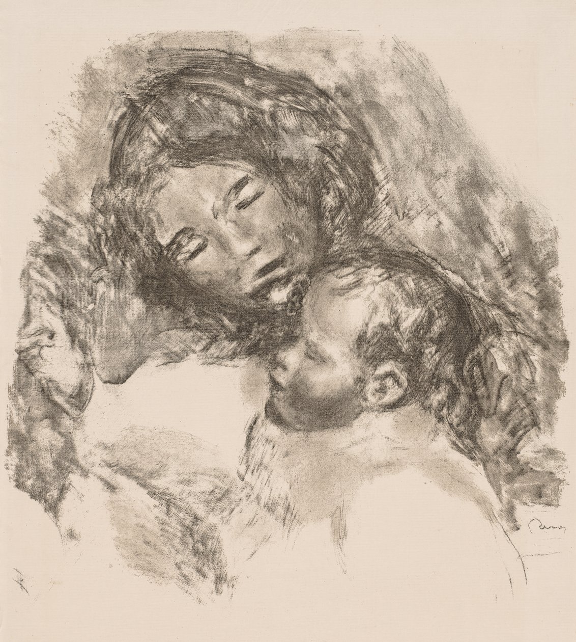 Moderskap av Pierre Auguste Renoir