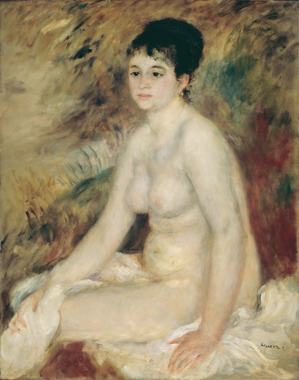 Efter badet av Pierre-Auguste Renoir