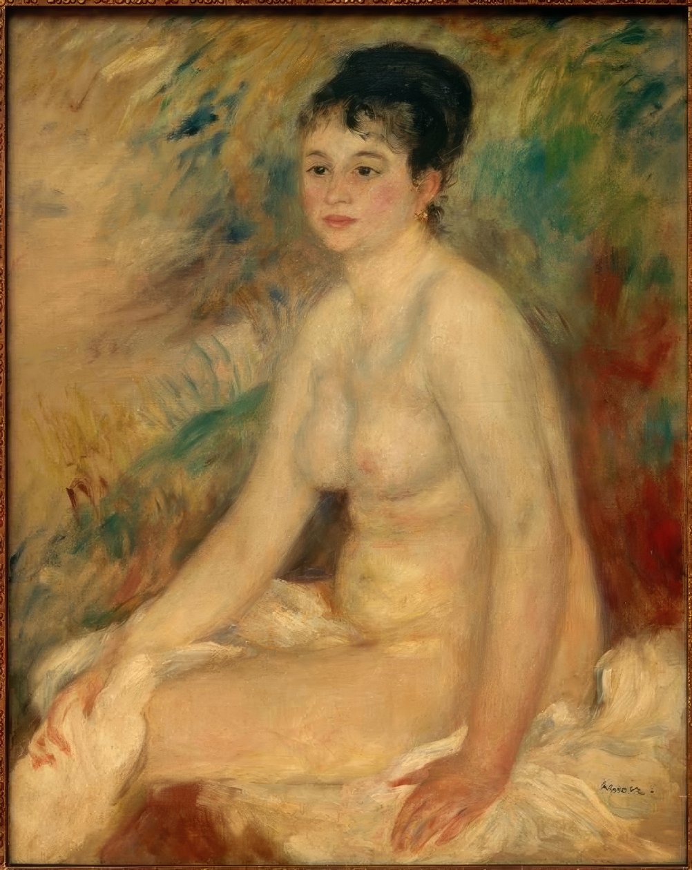Efter badet av Pierre Auguste Renoir