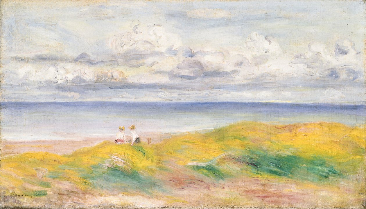 På klipporna, 1880 av Pierre Auguste Renoir