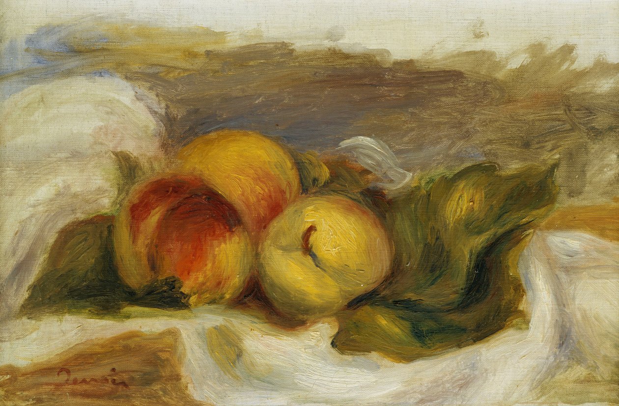 Persikor; Les Peches, ca 1898 av Pierre Auguste Renoir
