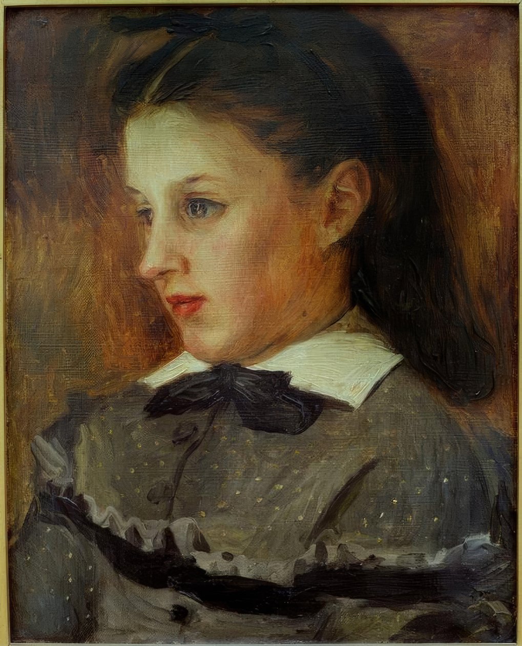 Porträtt av Marie Le Coeur av Pierre Auguste Renoir