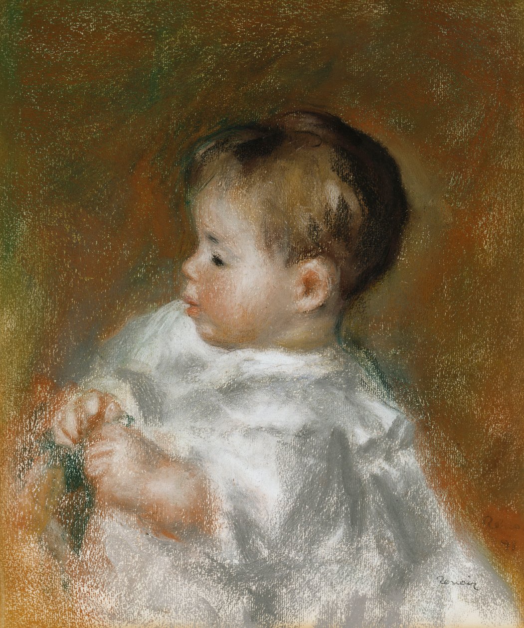 Porträtt av Marie-Louise Durand-Ruel; Porträtt av Marie-Louise Durand-Ruel, 1898 av Pierre Auguste Renoir