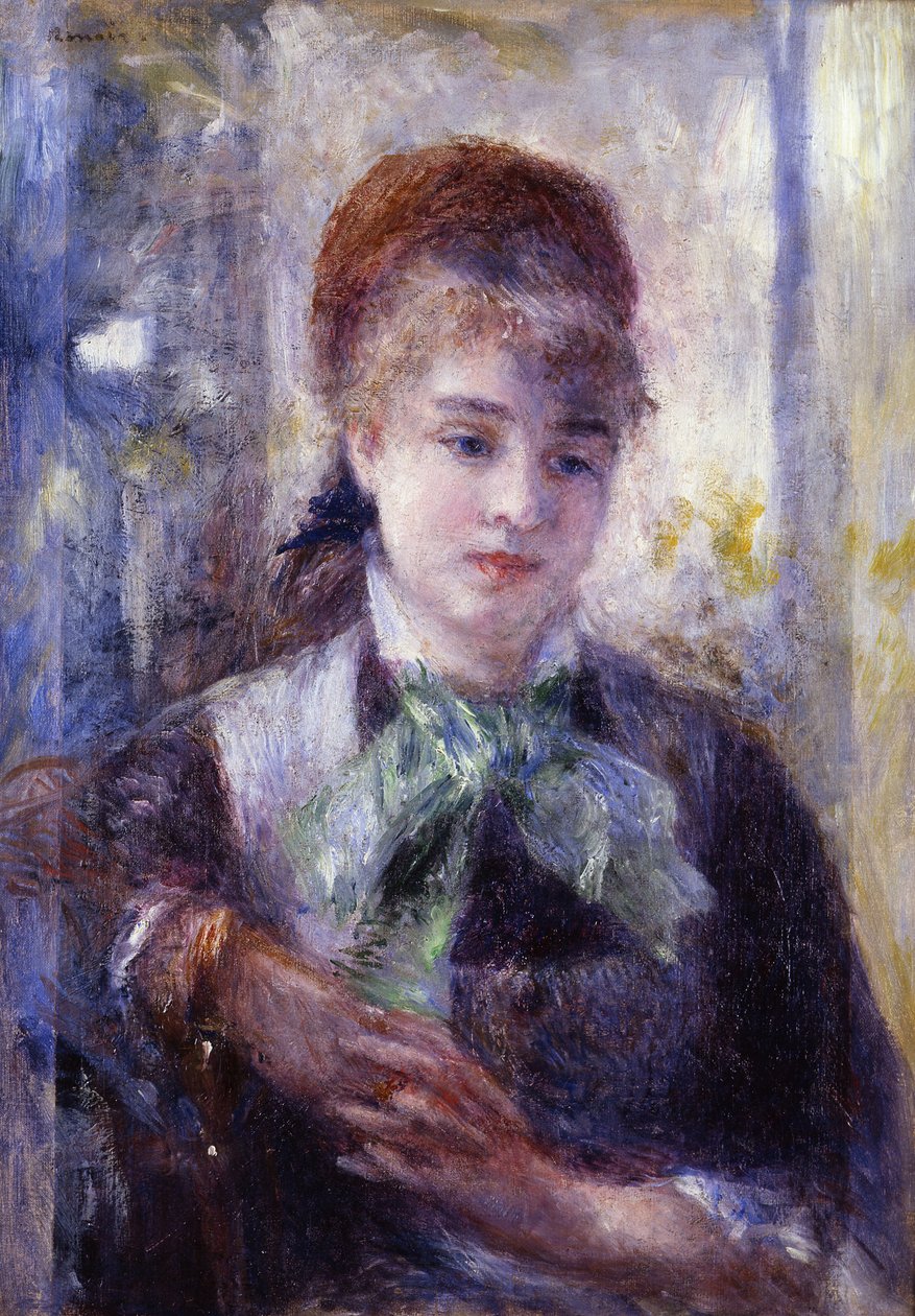Porträtt av Nini Lopez av Pierre Auguste Renoir