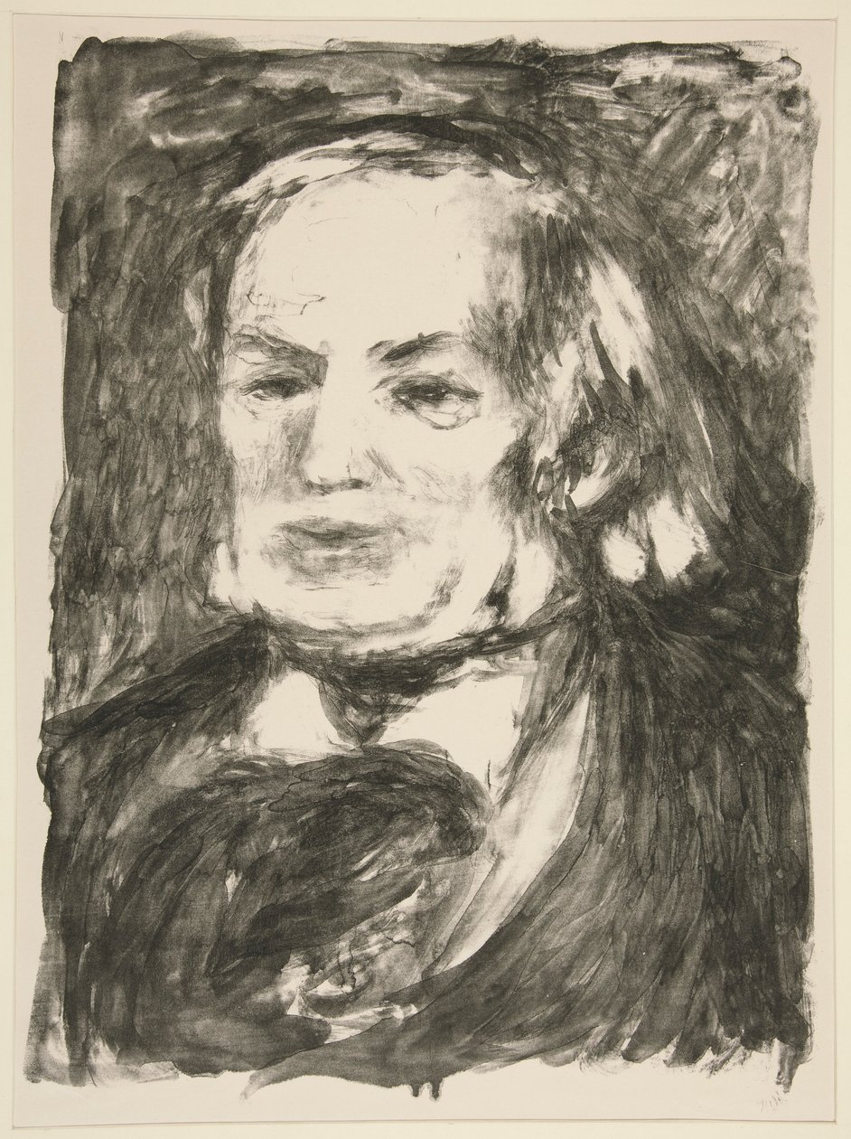 Porträtt av Richard Wagner av Pierre Auguste Renoir